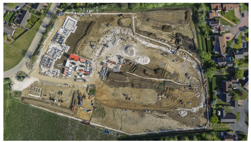 aerial view